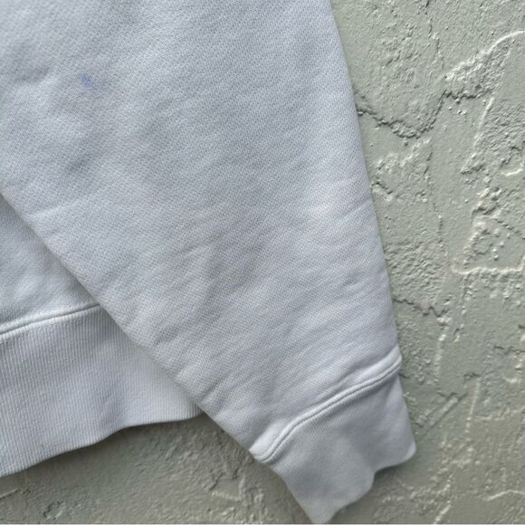 ADIDAS Pharrell Williams Sweatshirt Men Medium Humanrace Crew Neck Off White - Picture 10 of 13